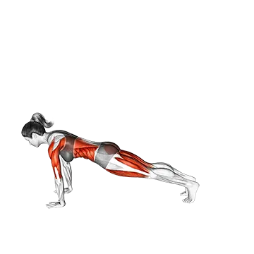 3 Leg Chatarunga Pose