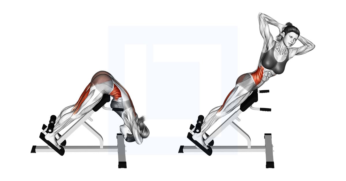 45 Degree Twisting Hyperextension