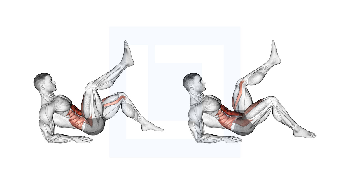 Alternate Toe Tap Leg Lift