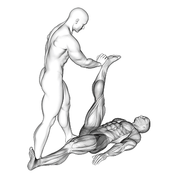 How To Fix Tight Hamstrings Assisted Lying Hamstring Stretch