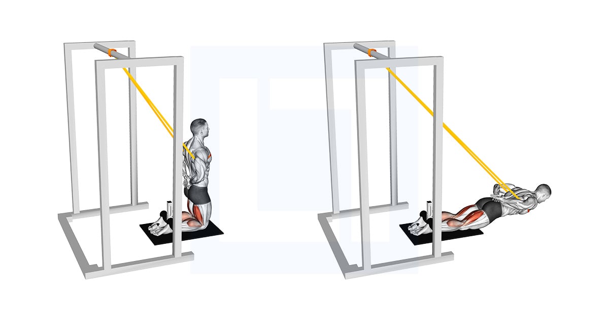 Band Assisted Floor Glute Ham Raise