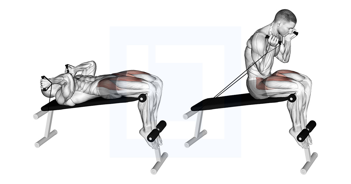 Band Decline Sit Up