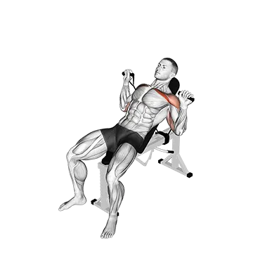 Band Incline Bench Press