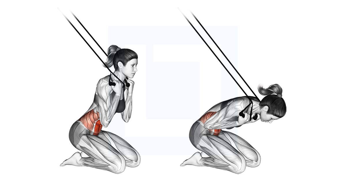Band Kneeling Crunch