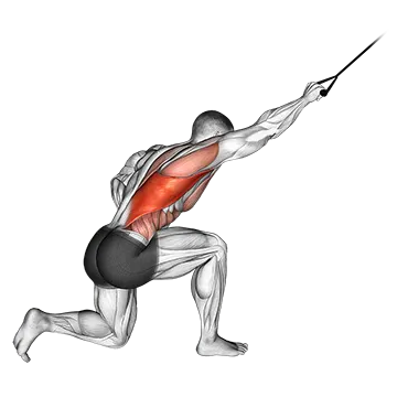 Best Resistance Band Lat Workouts Band Kneeling One Arm Pulldown