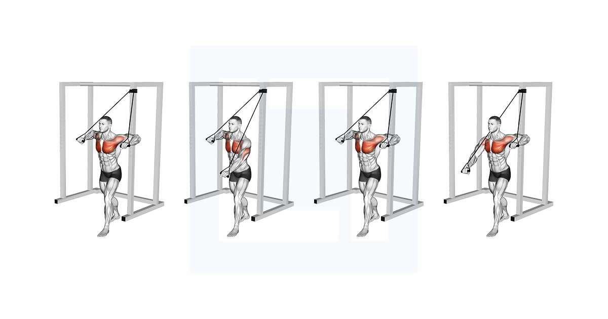 Band Low Alternate Chest Press