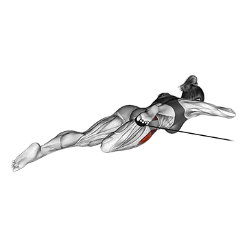 Band Lying Hip Internal Rotation