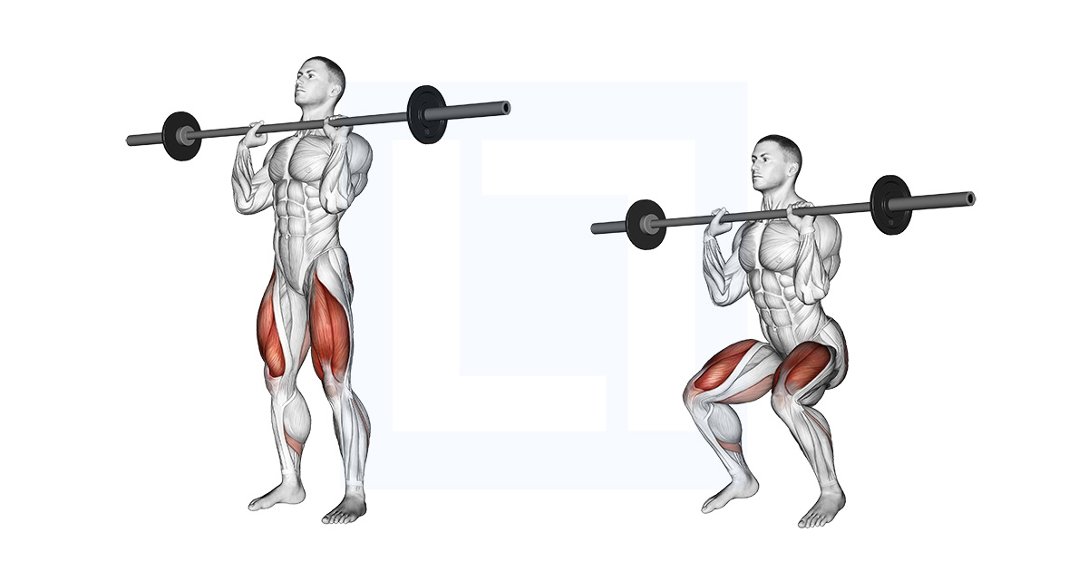Barbell Front Chest Squat