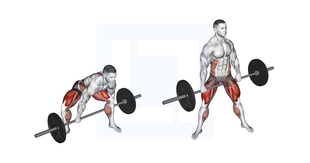 Barbell Jefferson Deadlift