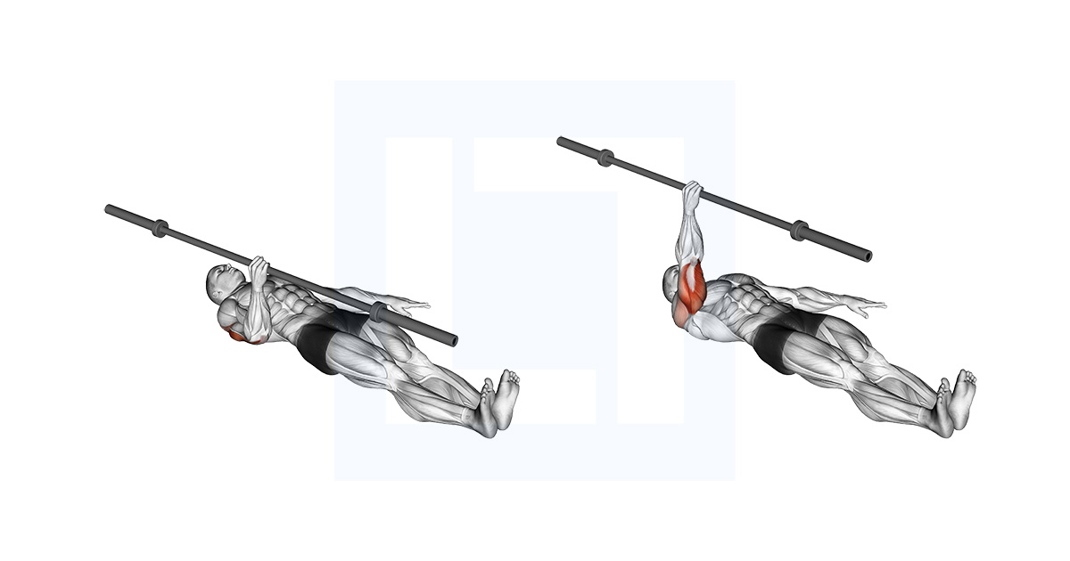 Barbell One Arm Floor Press