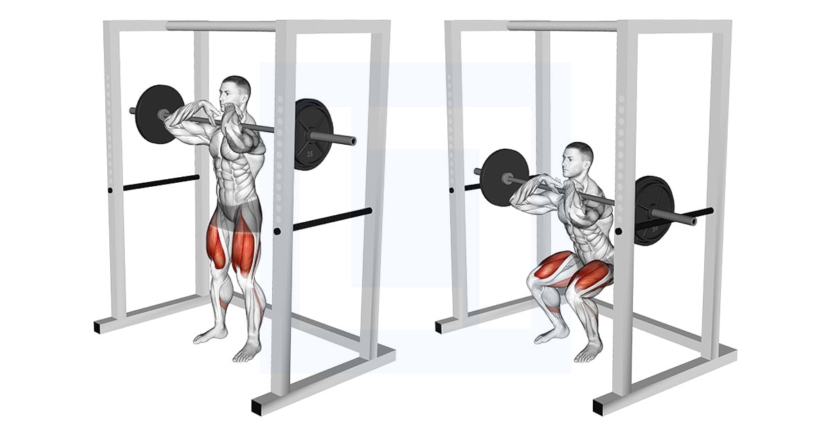 Barbell Pin Front Squat