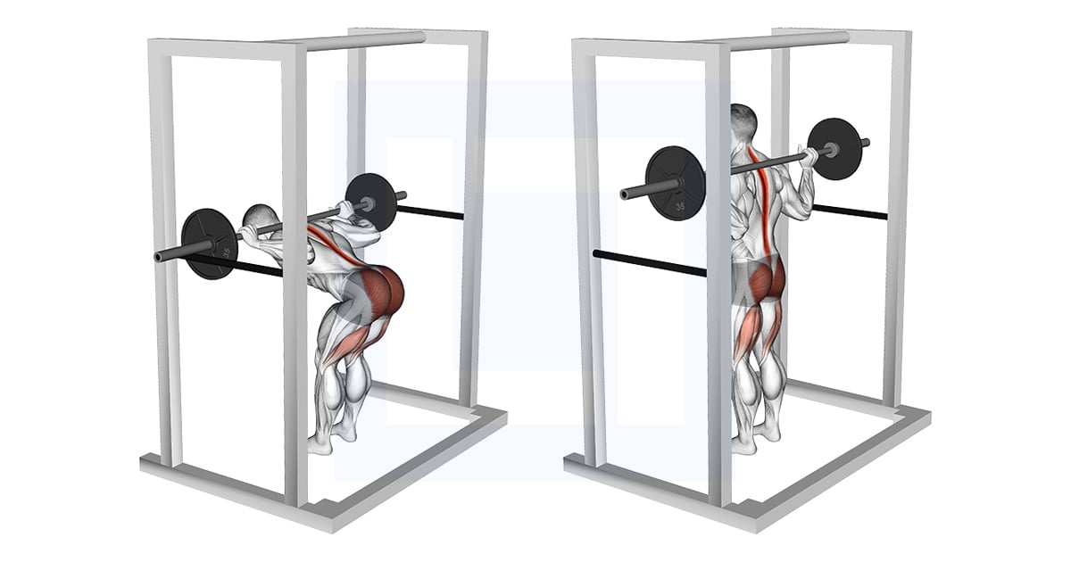 Barbell Pin Good Morning