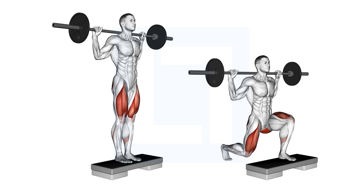 Barbell Rear Lunge Ii