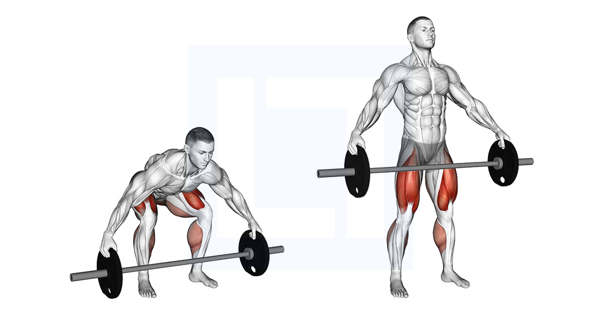 Barbell Reeves Deadlift
