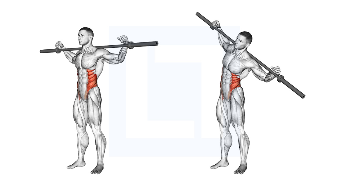 Barbell Side Bent Ii