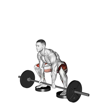Barbell Sumo Deadlift From Deficit