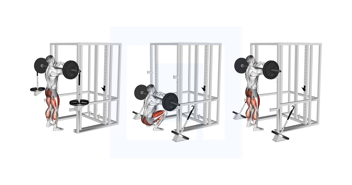 Barbell Weighted Front Chest Squat