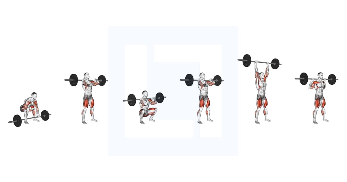 Barbell Weightlifting Complex