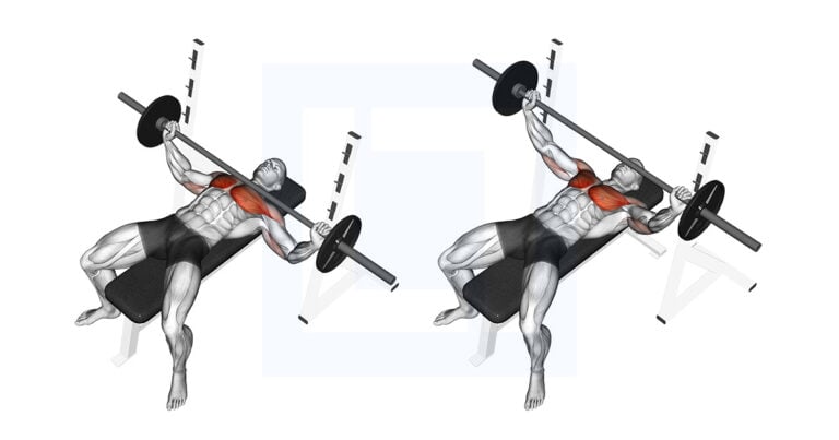 Barbell Wide Bench Press: Wide Grip Chest Press