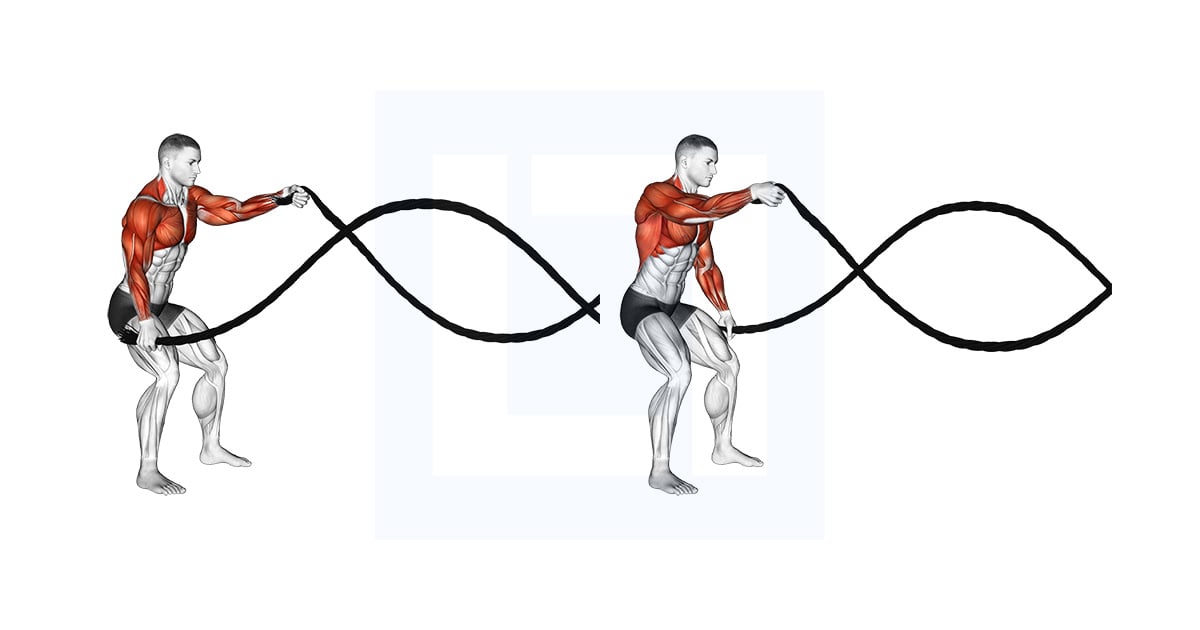 Battling Ropes High Waves