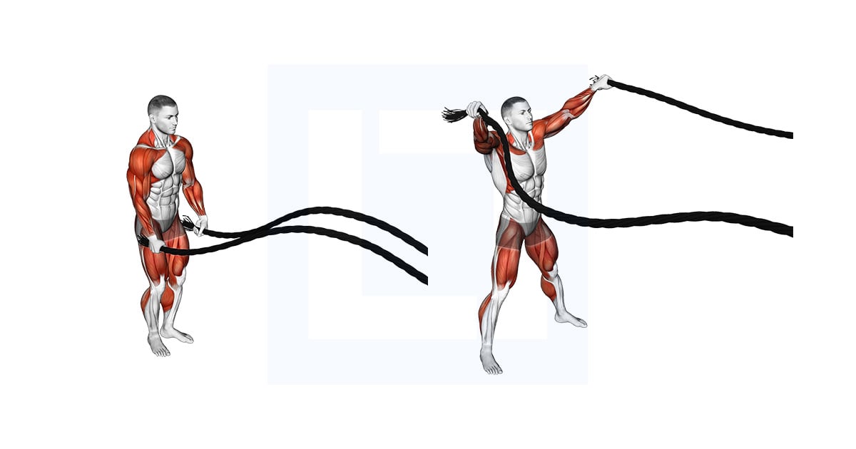 Battling Ropes Jumping Jack