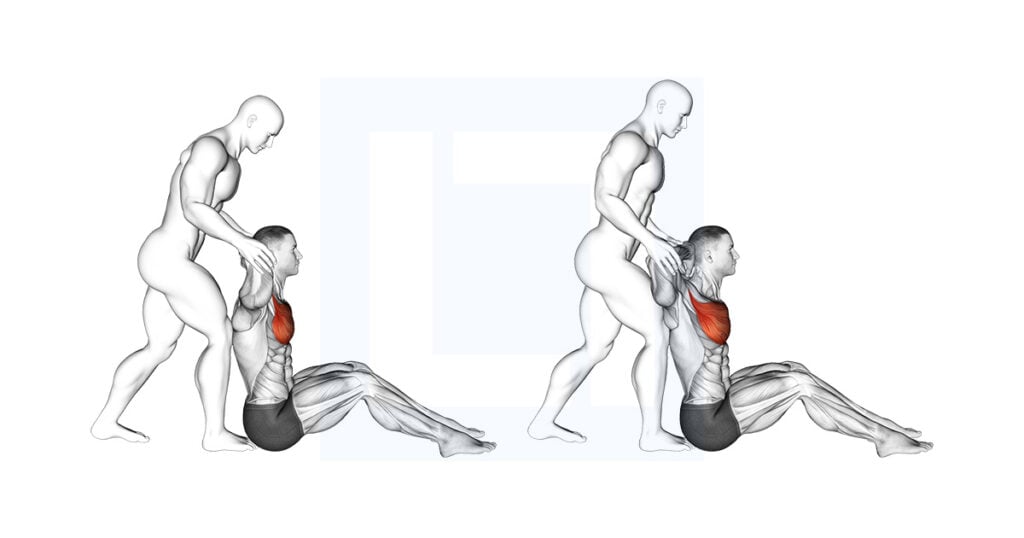 Behind Head Chest Stretch