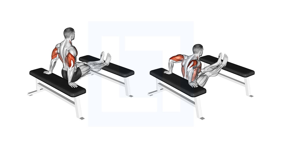 Bench Dip With Legs on Bench