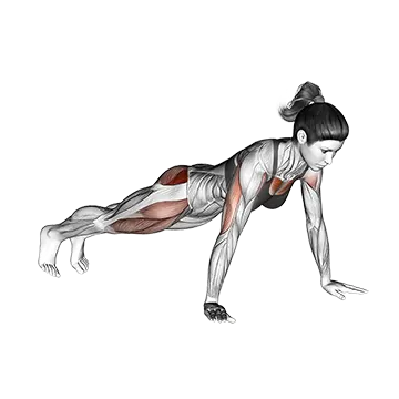 Bent Side Knee Push Up