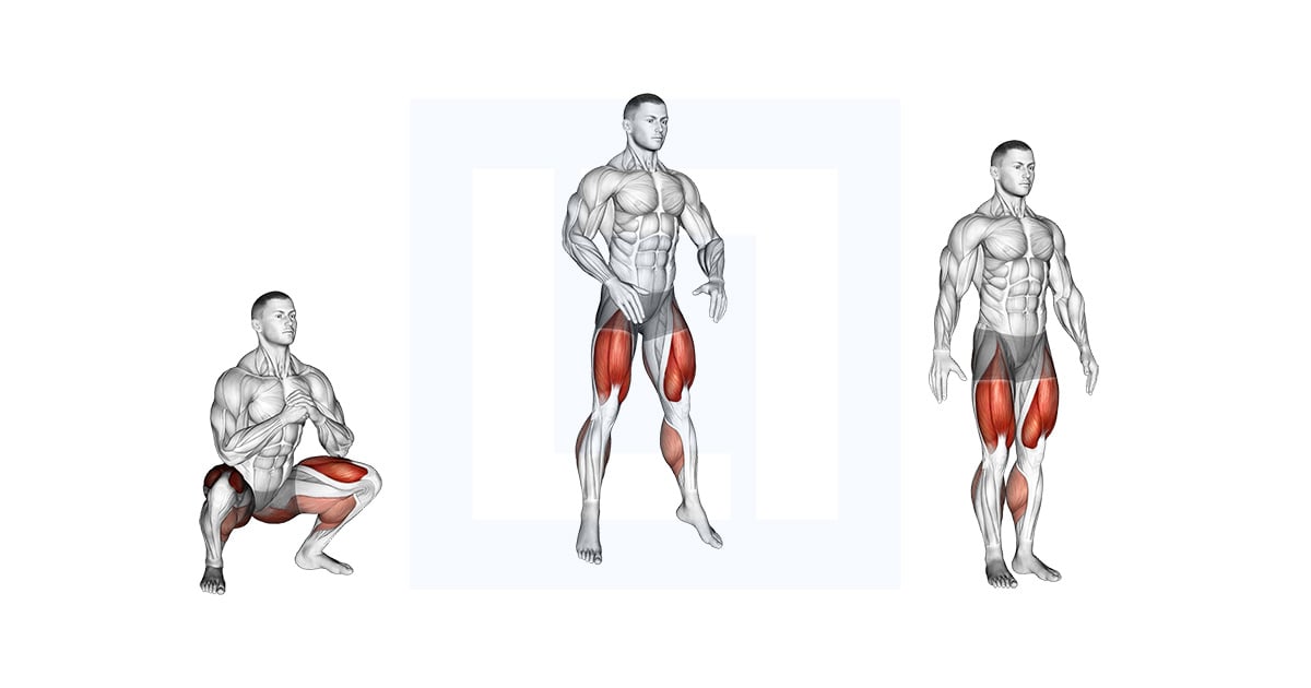 Bodyweight Drop Jump Squat