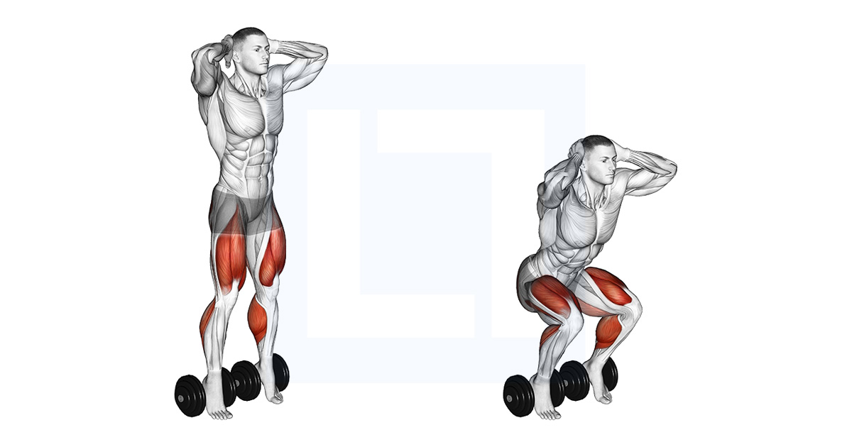 Bodyweight Elevanted Heel Squat