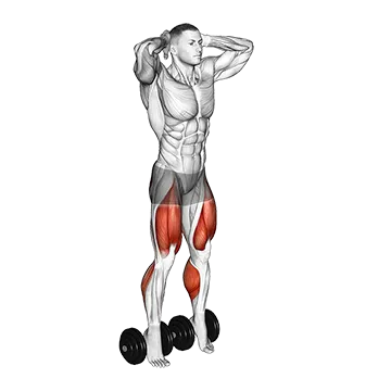 Bodyweight Elevanted Heel Squat