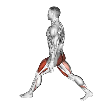 Bodyweight Low Split Squat