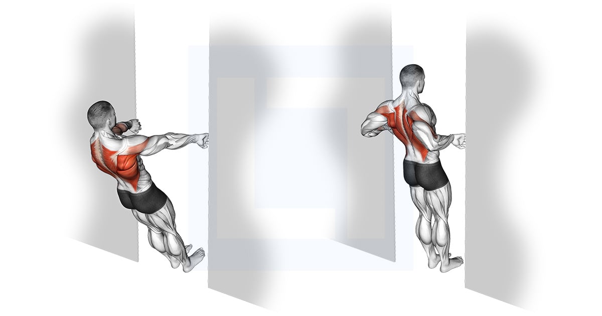Bodyweight Row in Doorway