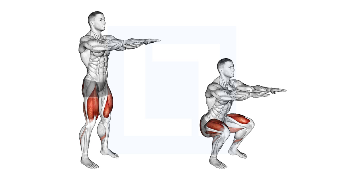 Bodyweight Slow to Explosive Squats