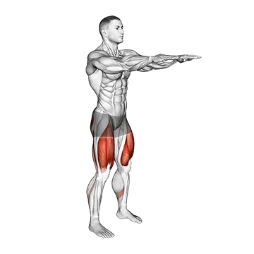 Bodyweight Slow to Explosive Squats