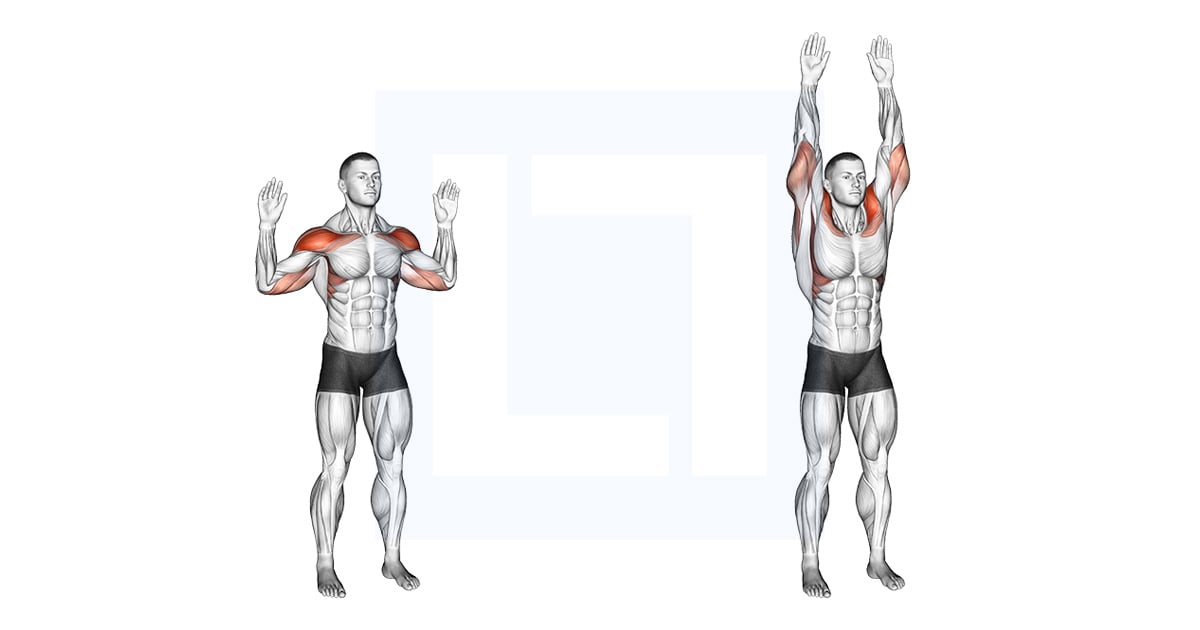 Bodyweight Standing Military Press