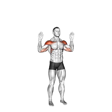 Bodyweight Standing Military Press