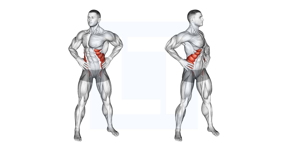 Bodyweight Standing Oblique Twist