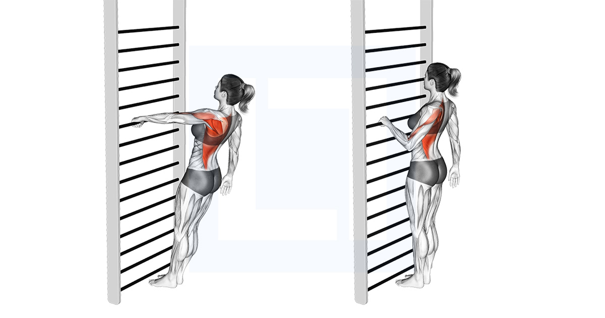 Bodyweight Standing One Arm Row