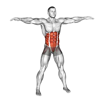 Best Bodyweight Ab Workouts Bodyweight Windmill