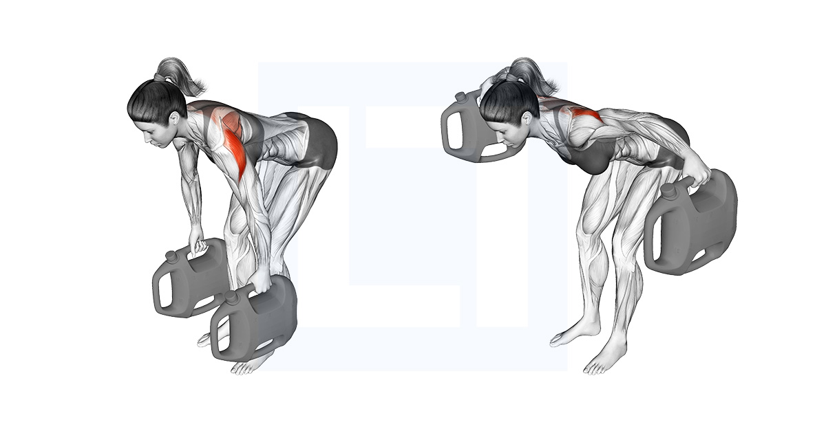 Bottle Weighted Bent Over Reverse Fly