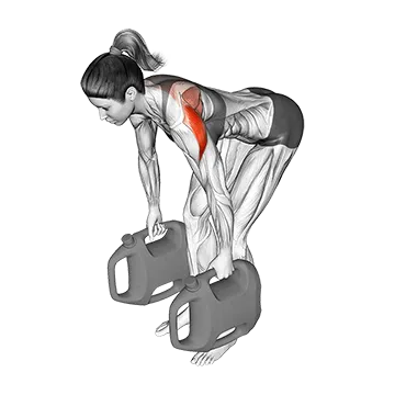 Bottle Weighted Bent Over Reverse Fly