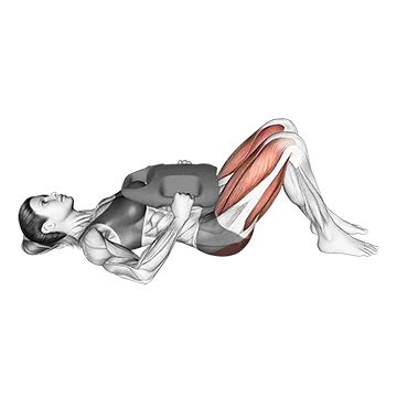 Bottle Weighted Glute Bridge