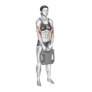 Bottle Weighted Reverse Curl