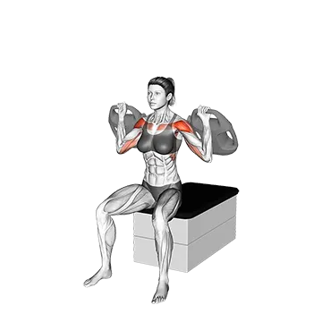 Bottle Weighted Shoulder Press