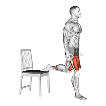 How To Do A Bulgarian Split Squat Bulgarian Split Squat With Chair