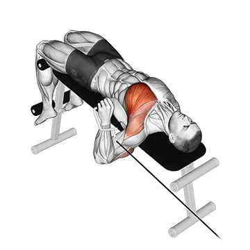 Cable Decline One Arm Press