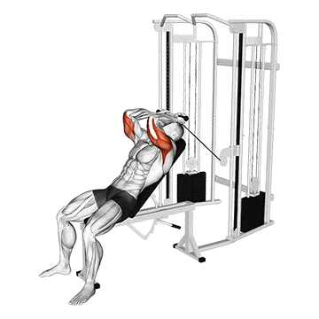 Cable Incline Skull Crusher