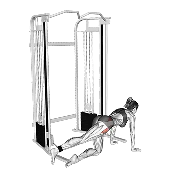 Best Cable Glute Workouts Cable Kneeling Hip Abduction