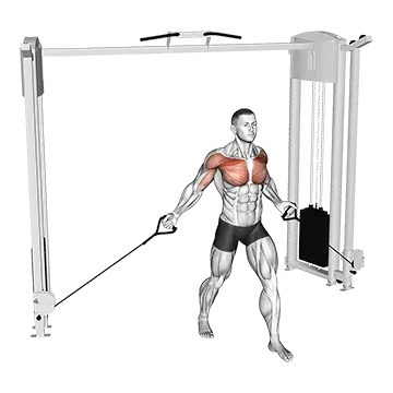 Best Upper Pec Exercises Cable Low Fly